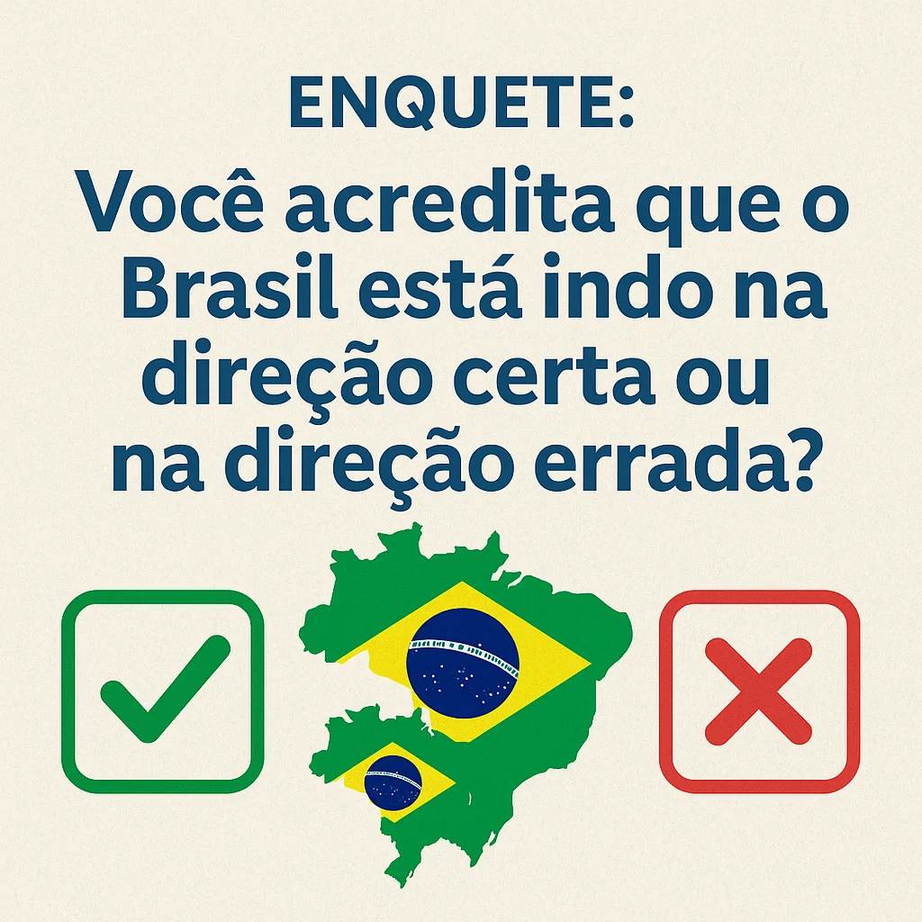 O Futuro do Brasil: Certo ou Errado? Participe da Nossa Enquete!